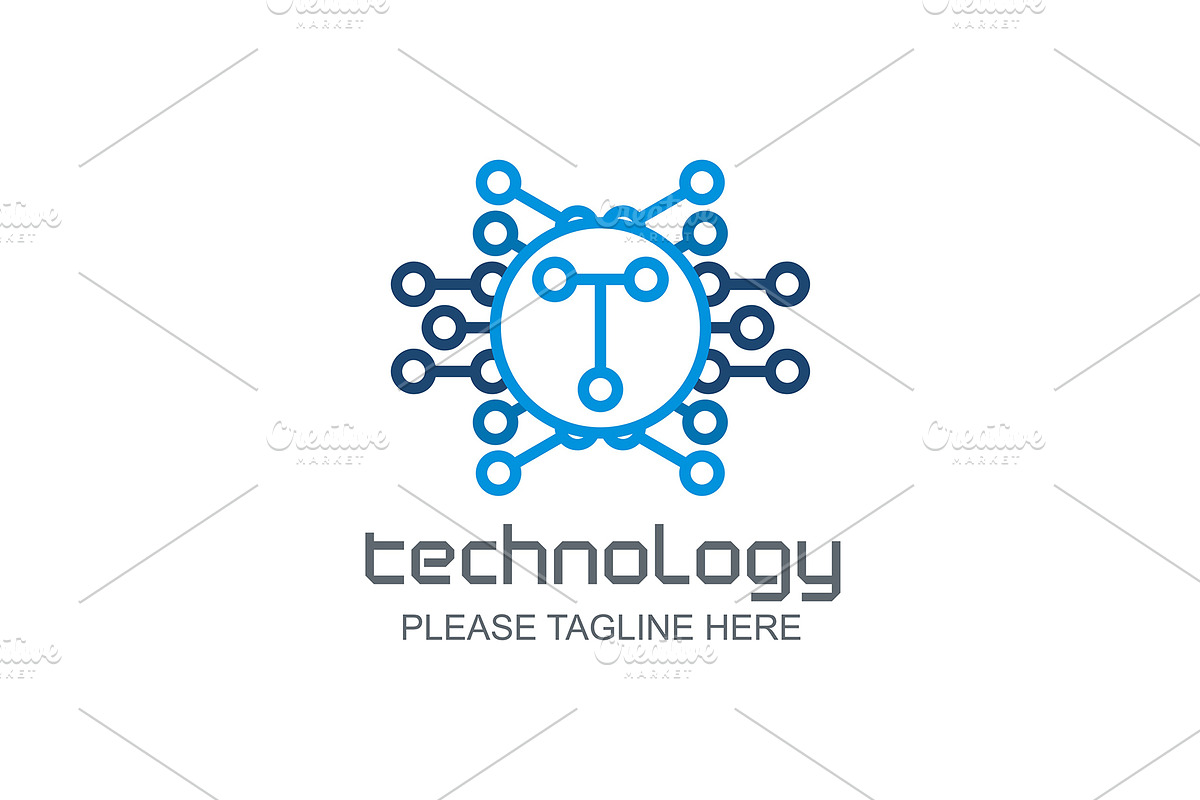 20 Logo Technology Templates Bundle, a Branding & Logo Template by Friendesigns (Photo 20 of 21)