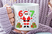Six Seven Santa PNG, an Object Illustration by DreamCafeArt (Thumbnail 7 of 7)
