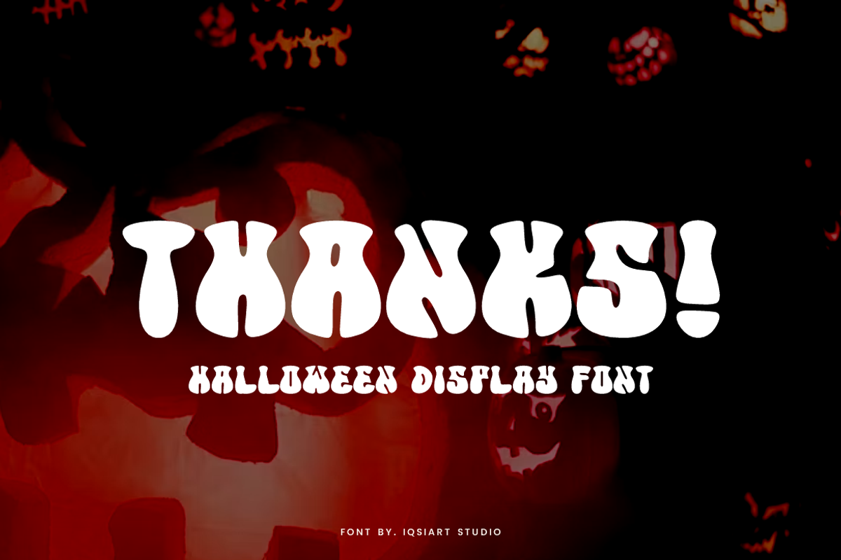 Magic Owinty - Bold Halloween Font, a Sans Serif Font by Iqsiart Studio (Photo 7 of 7)
