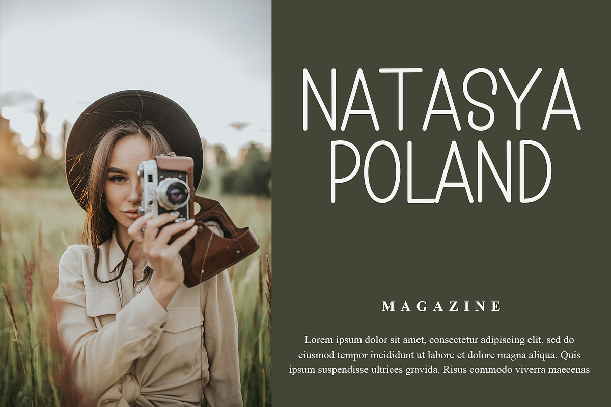 Photographer, a Sans Serif Font by FreshTypeINK (Photo 8 of 8)