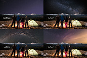 52 Starry Sky Photoshop Overlays preview 3