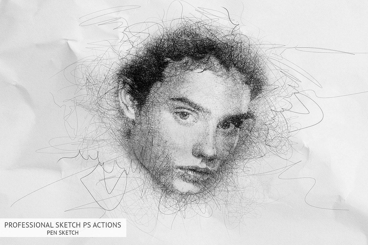 Professional Sketch Photoshop Action, an Action Add-On by FixThePhoto (Photo 12 of 37)