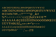 Elden font -  layered serif font, a Serif Font by Fractal fonts & graphics (Thumbnail 3 of 3)