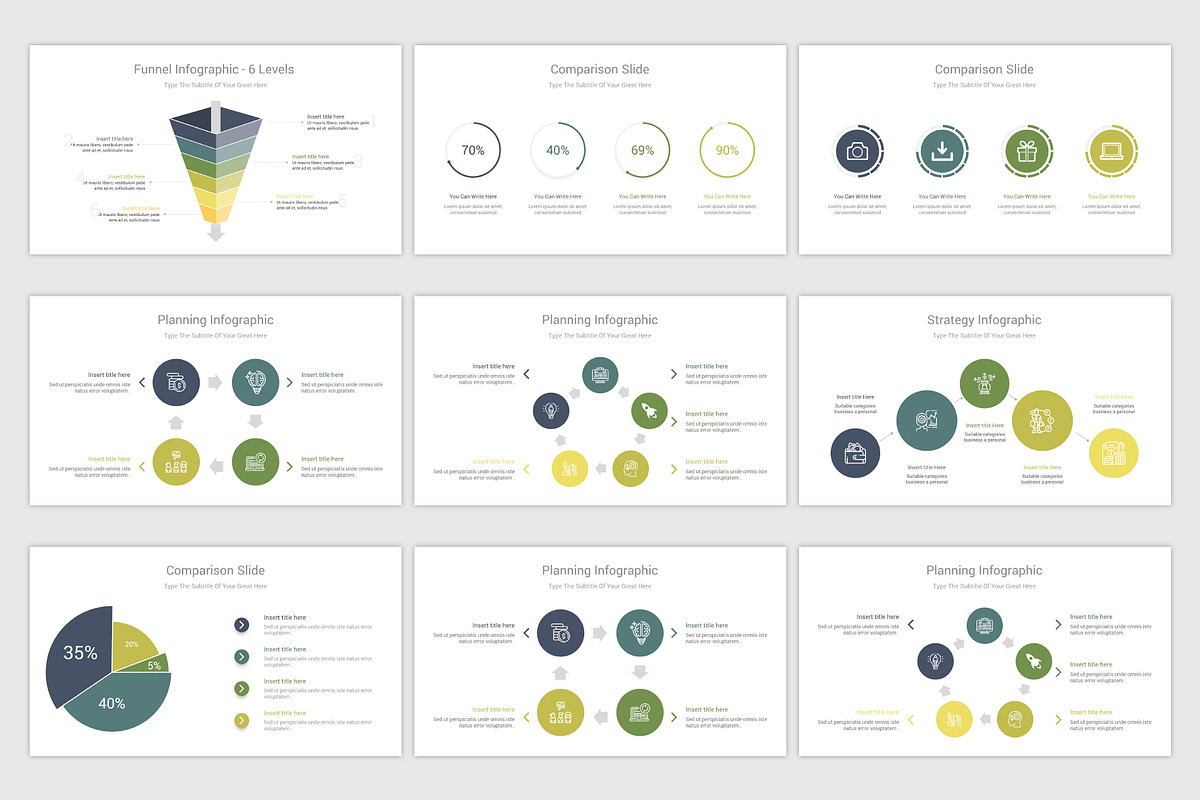 Power Edge PowerPoint Template, a Presentation Template by SlideOne (Photo 18 of 42)