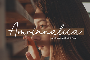 Amrinnatica A Monoline Script Font