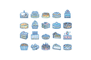 cake birthday food dessert party, an Object Illustration by pikepicture