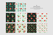 Spring flowers, watercolor clipart, an Illustration by Valin Malin (Thumbnail 5 of 14)