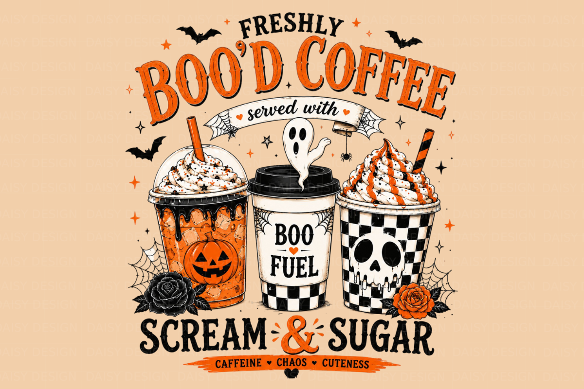 Coffee Halloween Tshirt Png Bundle, a Seasonal Illustration by Daisy Design (Photo 3 of 9)