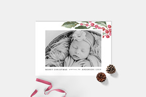 Christmas Card Template CD133