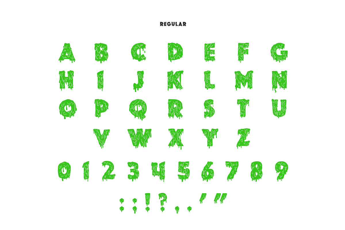SLURM, a Font by Loudoun Design Co. (Photo 3 of 6)