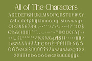 CS Giova – Art Nouveau Font, a Serif Font by Craft Supply Co. (Thumbnail 8 of 8)