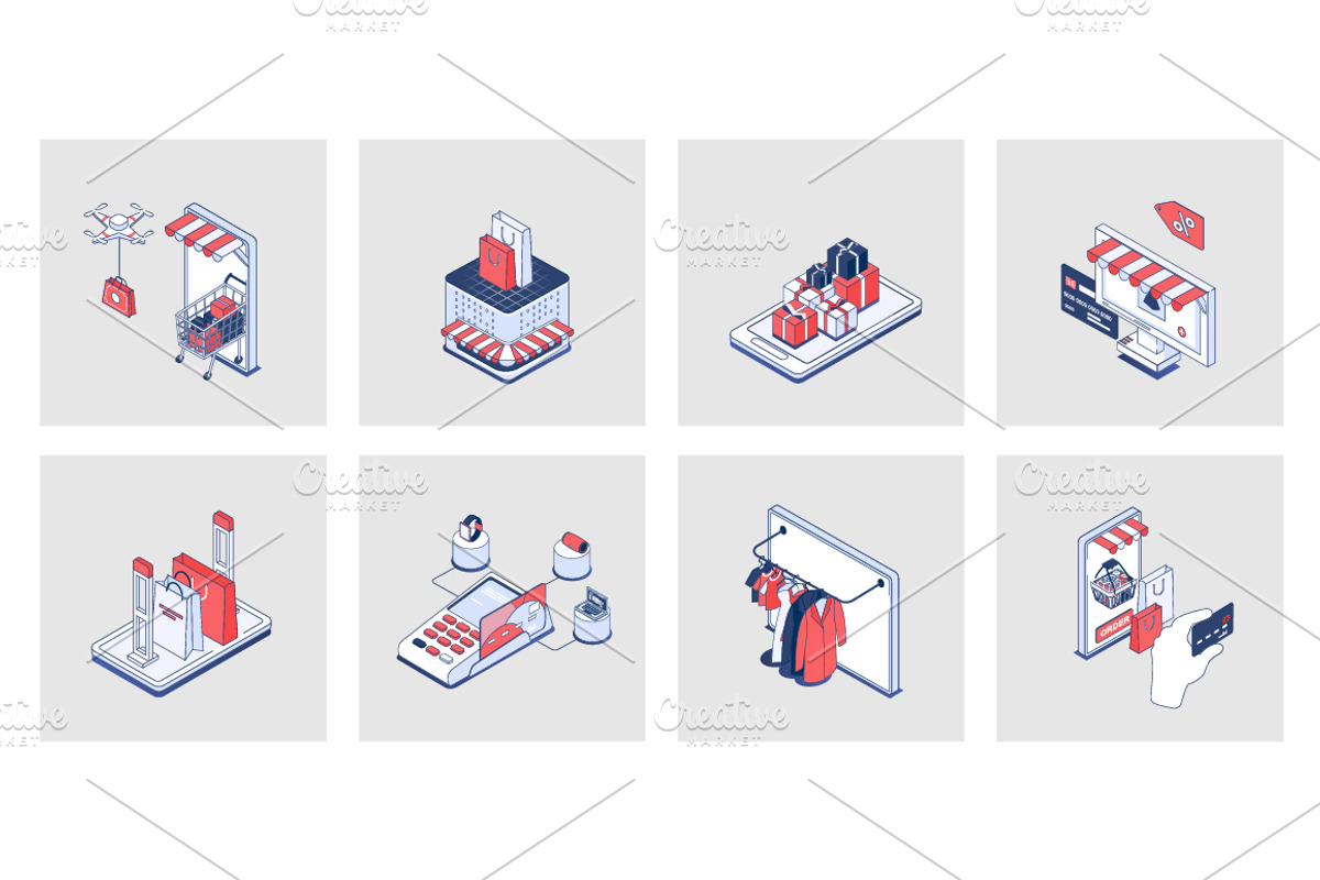 240 Isometric Icons, an Icon by alexdndz (Photo 26 of 31)