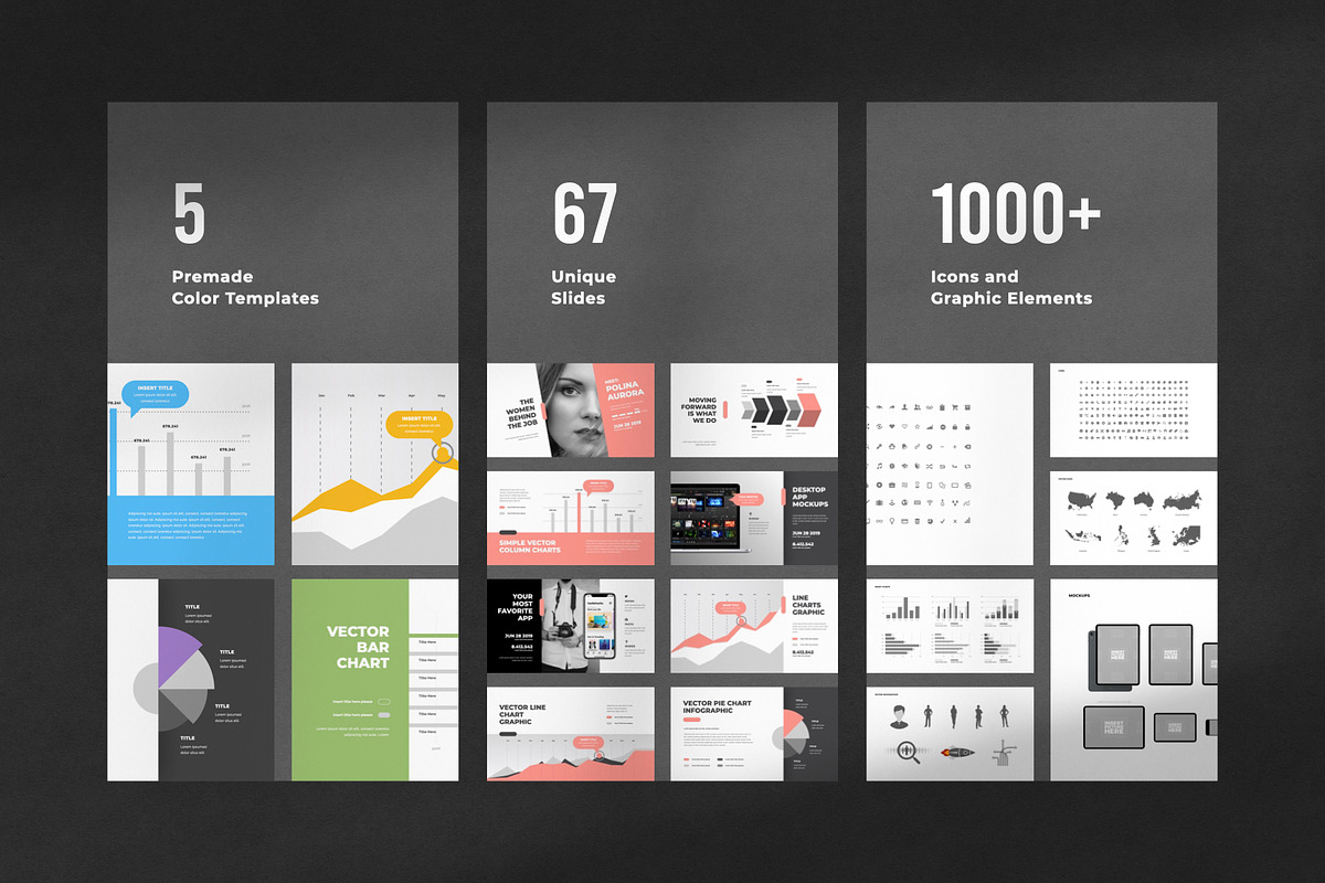 Elegant PowerPoint Template, a Presentation Template by Creathrive Design (Photo 2 of 10)