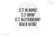 Dog Faced Man Font - Handwriting, a Font by Graticle (Thumbnail 2 of 4)