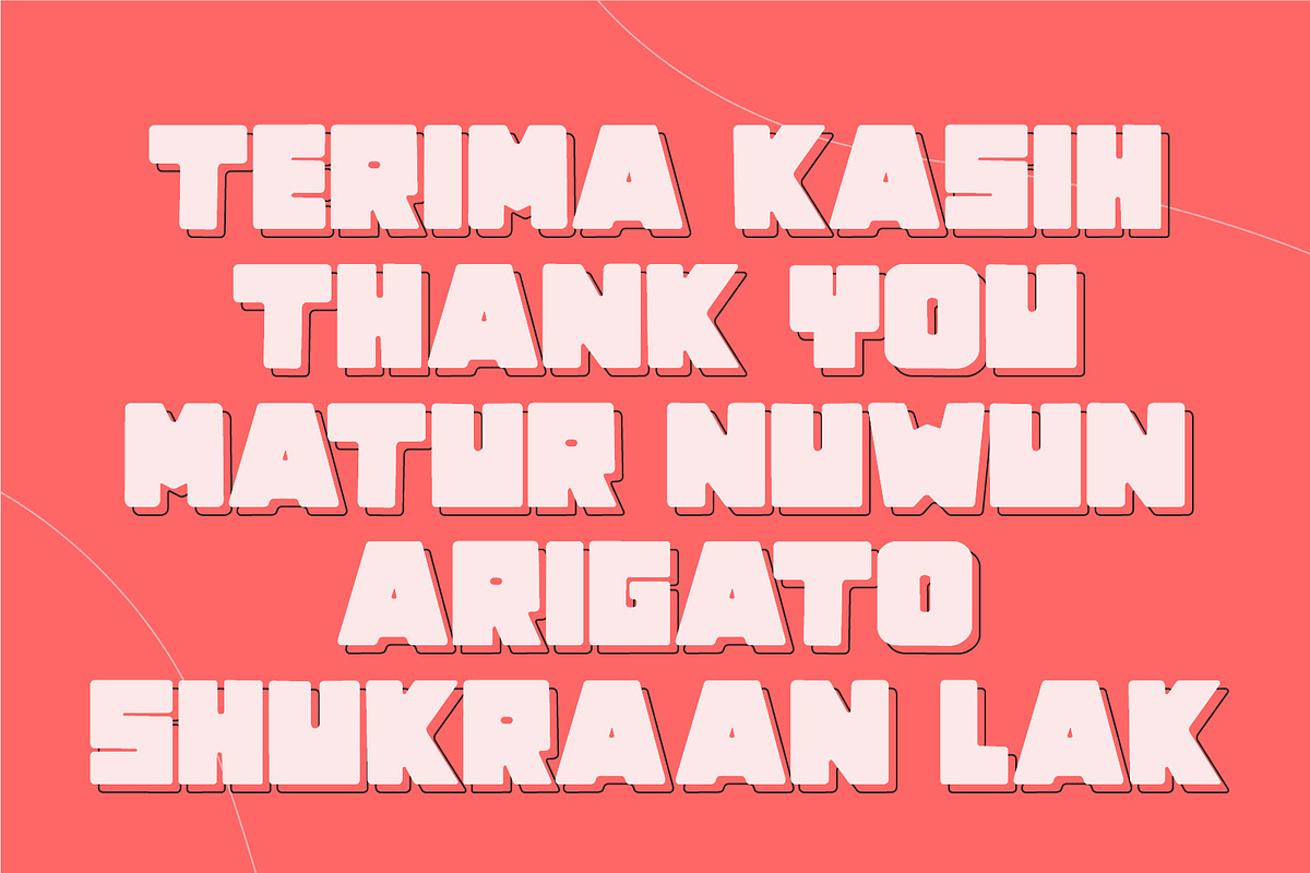 Mas Bro | Kids and Bold Font, a Sans Serif Font by MustofaCreative (Photo 6 of 7)
