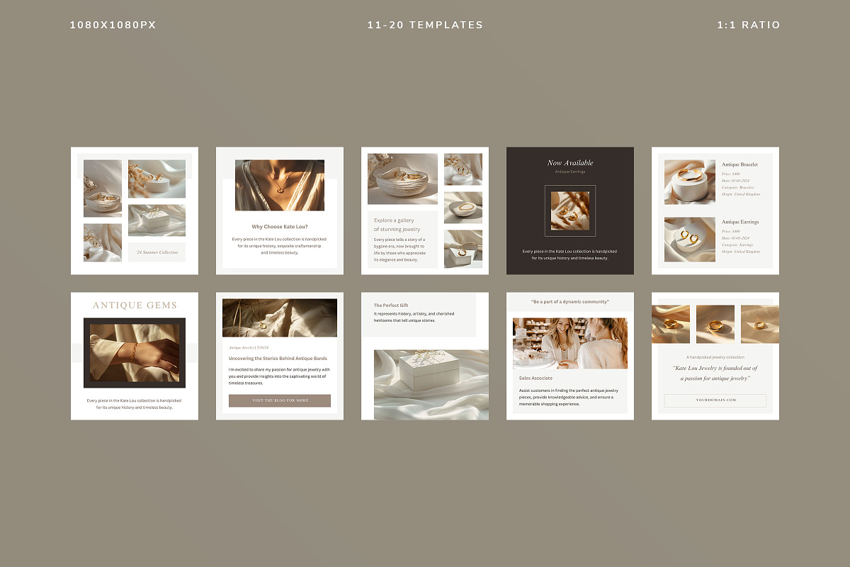 Kate Lou Social Media Kit, a Social Media Template by Ruben Stom (Photo 20 of 20)