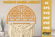 Rattan Macrame Hanger Lasercut, an Object Graphic by OTVEY DESIGN (Thumbnail 12 of 13)
