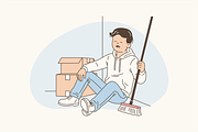 Running on Empty Illustration, an Object Graphic by Jump Studio (Thumbnail 6 of 12)