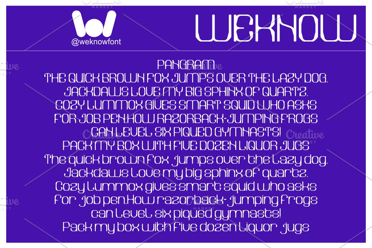 Electric Machine font, a Sans Serif Font by weknow (Photo 6 of 8)