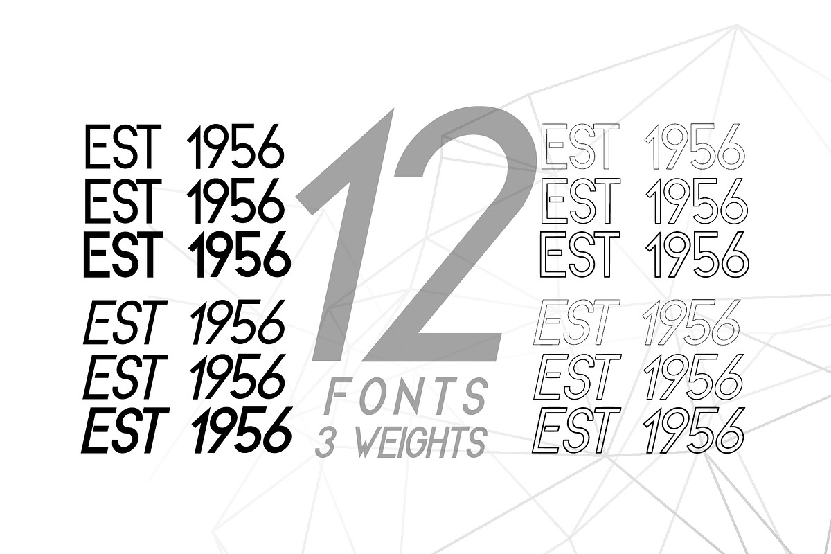 Melvick - 12 Sans Family Fonts preview 6