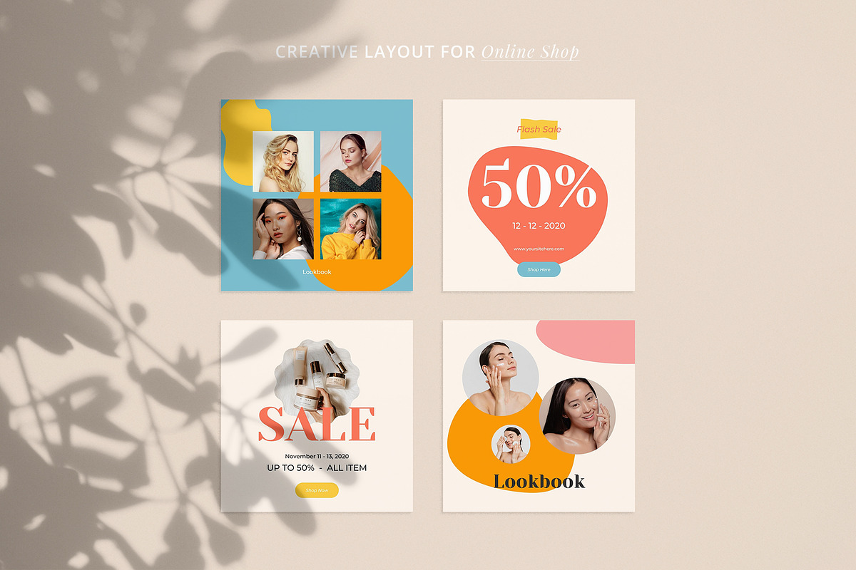 Influencer Instagram Pack | PS CANVA, a Social Media Template by Visuel Colonie® (Photo 9 of 16)