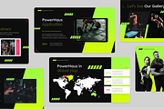 Sport & Fitness Google Slides, a Presentation Template by Annora Studio (Thumbnail 2 of 5)