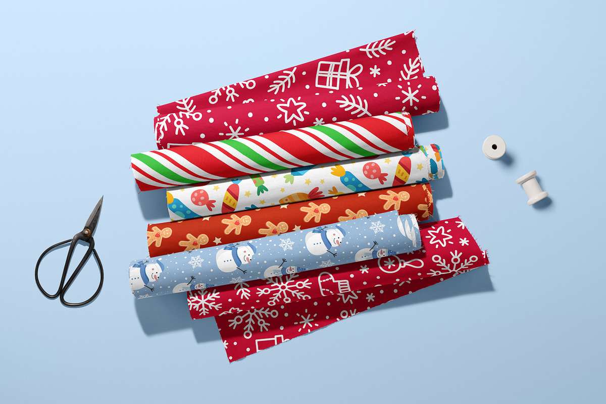 Christmas Pattern Mega Bundle, a Pattern Graphic by Digital Studio (Photo 3 of 11)
