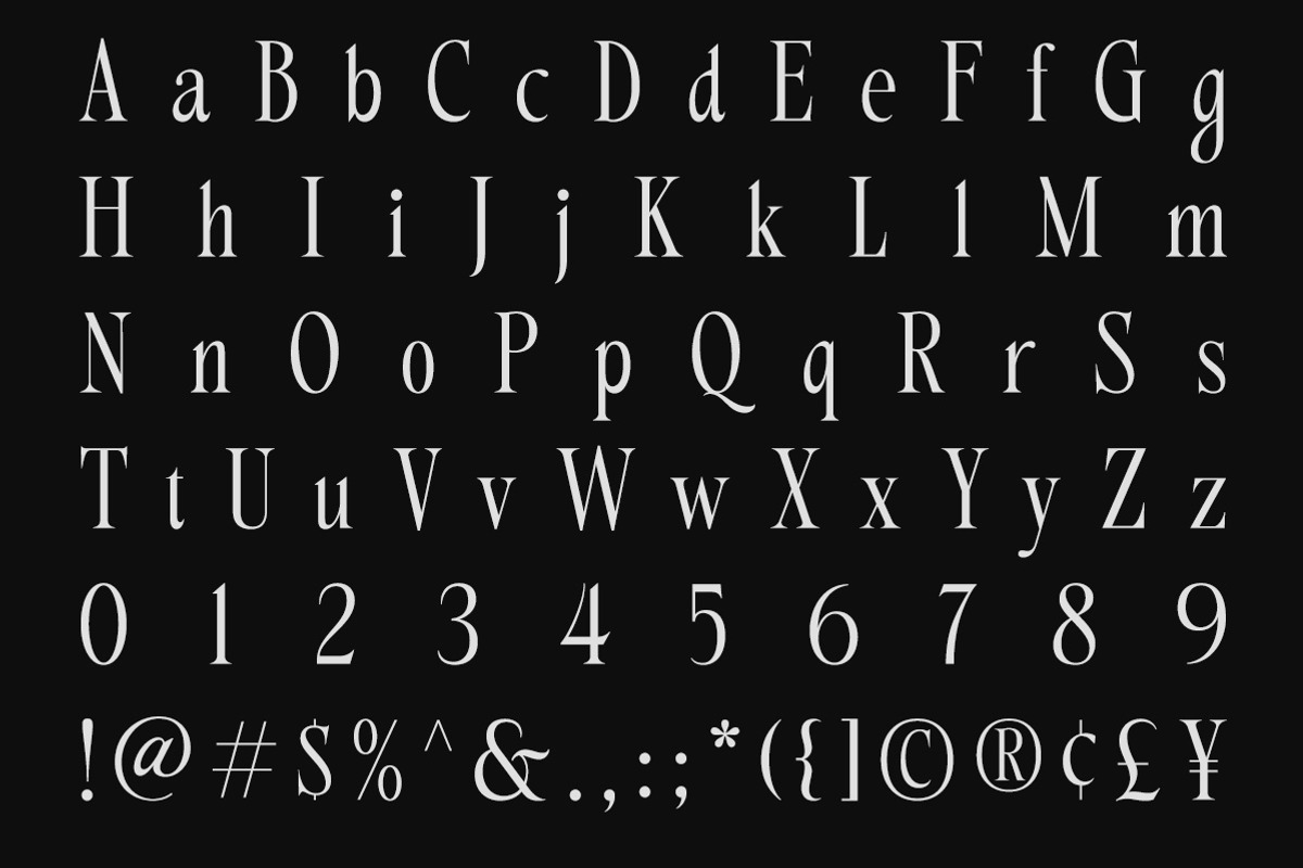 Morvella Stylish Serif, a Serif Font by Letterhend Studio (Photo 10 of 12)