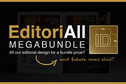 The EditoriAll Megabundle, a Magazine Template by Luuqas Design (Thumbnail 1 of 26)