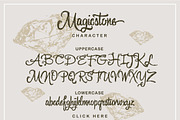 Magicstone Typeface, a Script Font by QueenType (Thumbnail 5 of 6)