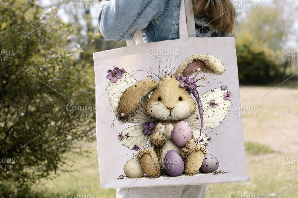 Whimsical Easter Animals Clipart PNG, an Illustration by Canvas Craft (Photo 7 of 7)