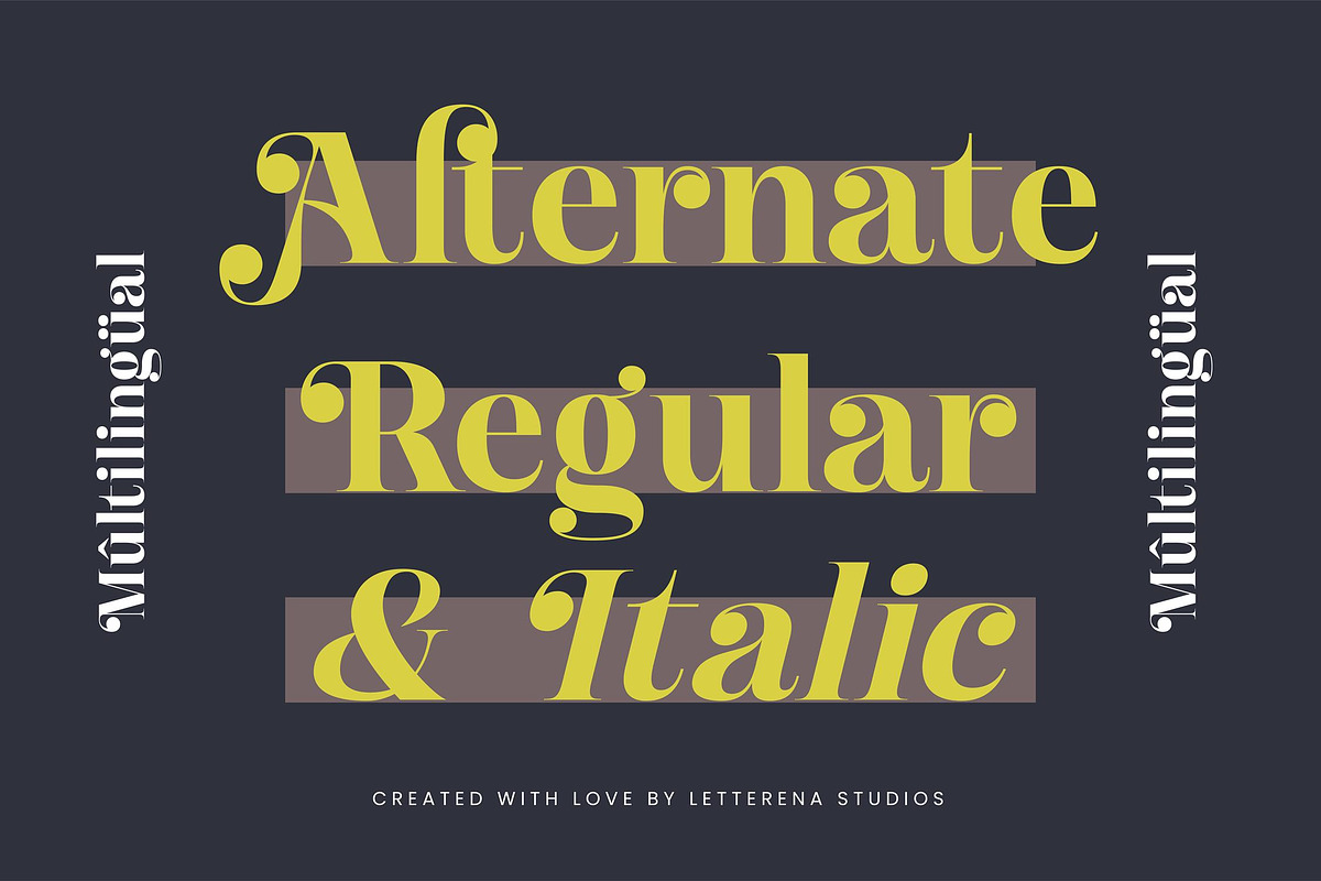 Giglik Merkia Elegant Serif Bold, a Serif Font by Letterena Studios (Photo 9 of 15)