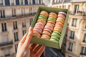 Macarons in Paris, a Photo by Beautiful things