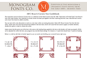 MFC Bruce's Corners Two, a Symbol Font by Monogram Fonts Co. (Thumbnail 6 of 7)