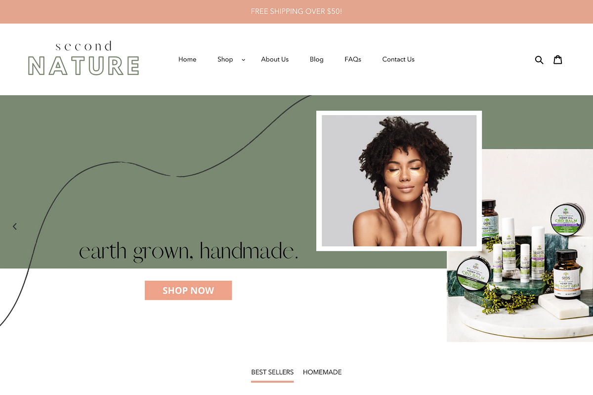 Clean Shopify Theme I Easy to use, a Shopify Template by Easy Website Themes (Photo 1 of 6)