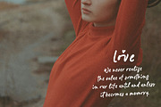 50% Cute Handwritten Font - Memoriz, a Handwritten Font by Four Lines Std. (Thumbnail 4 of 9)