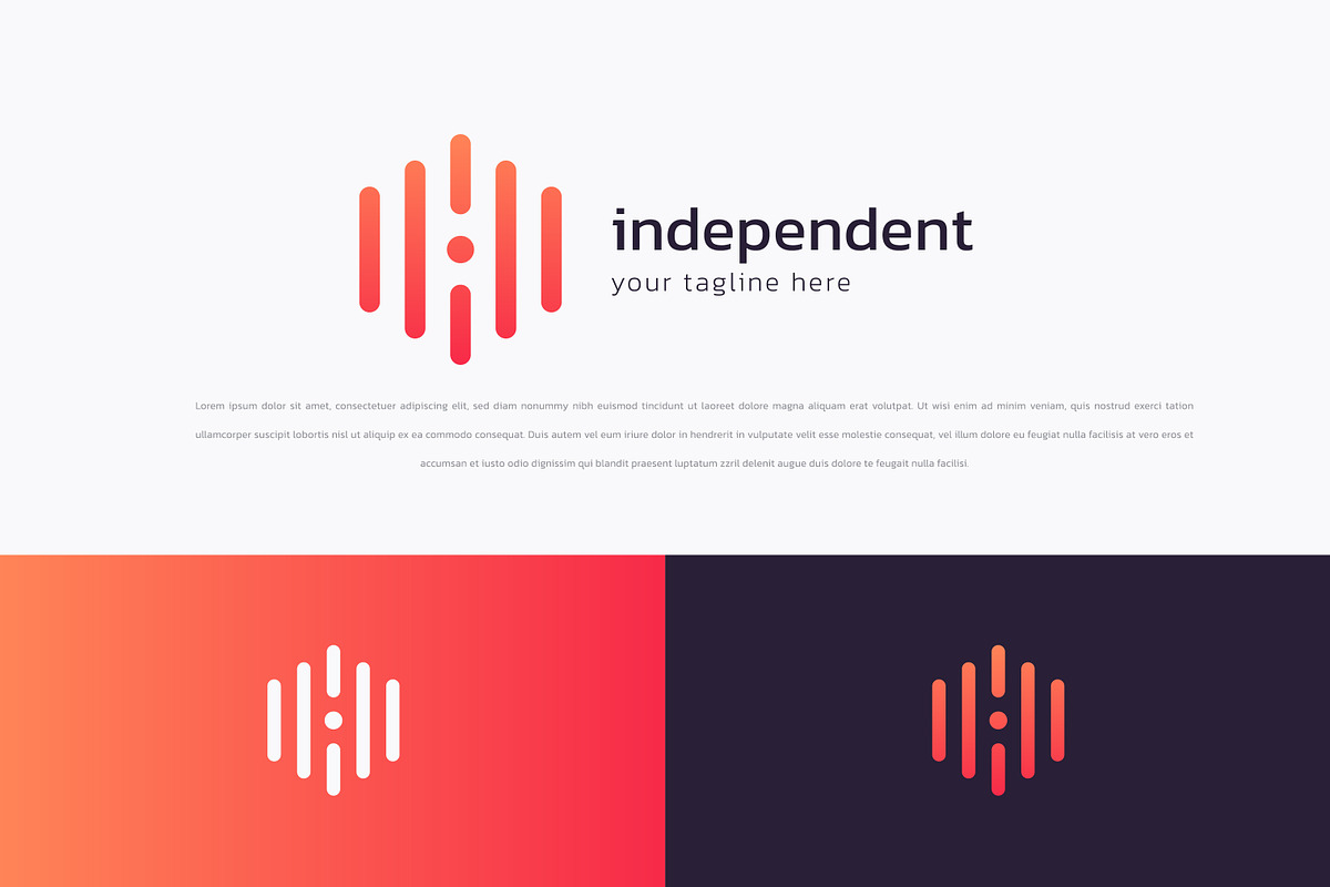 Letter I Communication Logo, a Branding & Logo Template by Signatoro