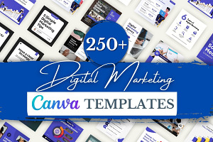 250+ Digital Marketing Templates