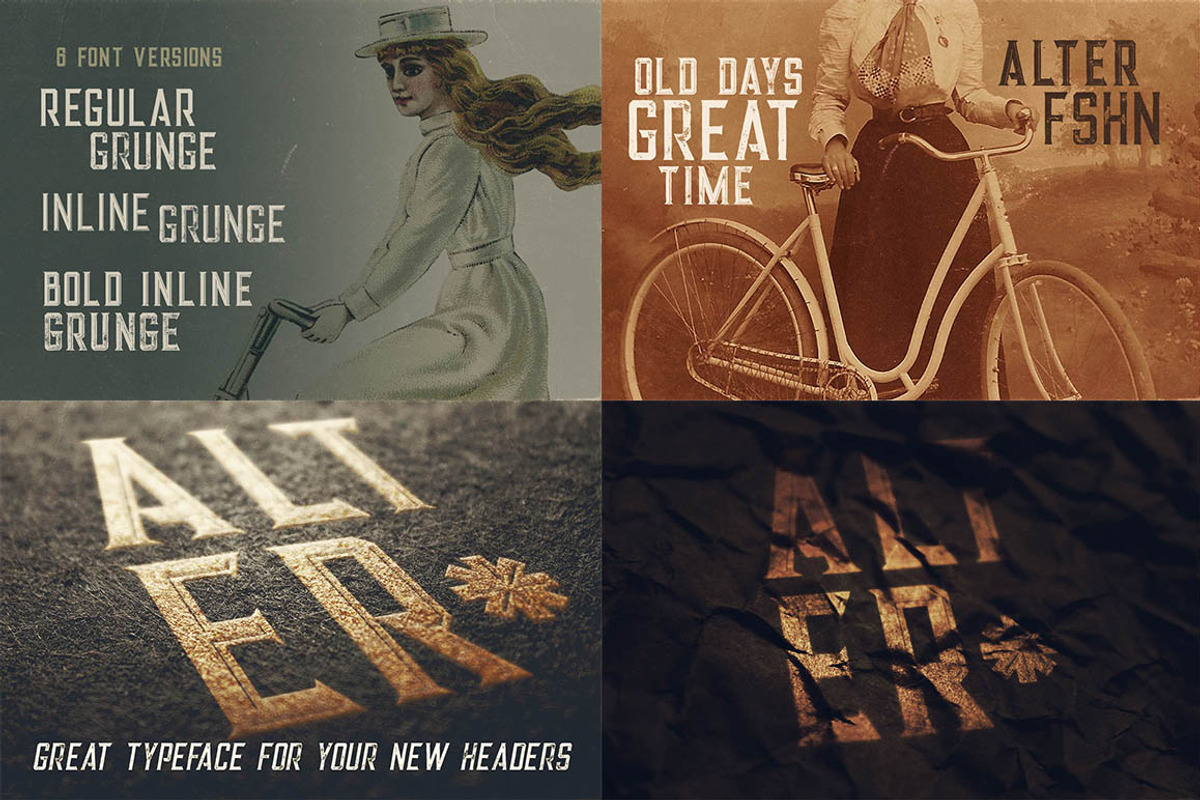 SALE 14 Display Fonts - 84 Fonts preview 3