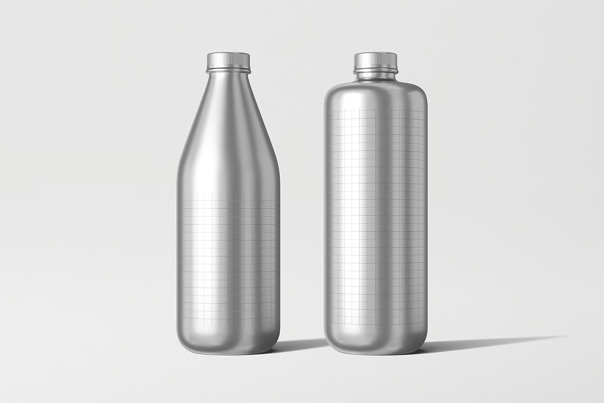 Aluminum Bottle Mockup, a Product Mockup by zpackcreative (Photo 3 of 4)