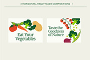 46 Vegetable Illustrations Pack, a Food Illustration by Strange Gaze Studios (Thumbnail 10 of 10)