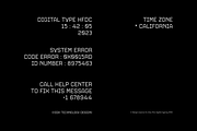 HF Mourtec Monospaced, a Sans Serif Font by 24Design Studios (Thumbnail 7 of 14)