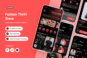 Nobru – Stylish Thrift Fashion App, an App Template by productype1 (Thumbnail 1 of 5)
