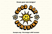 Psychedelic Retro Hippie Icons, a Solid Icon by BirDIY Design (Thumbnail 7 of 10)