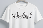 Embroidery Winter | Script Font, a Handwritten Font by Scratchones (Thumbnail 5 of 8)