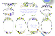 Watercolor Design Pack-Blue Skies, an Illustration by watercolorwild.graphics (Thumbnail 9 of 11)