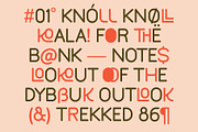 Bookochi Rounded Display Sans Serif, a Sans Serif Font by Designsation (Thumbnail 5 of 10)