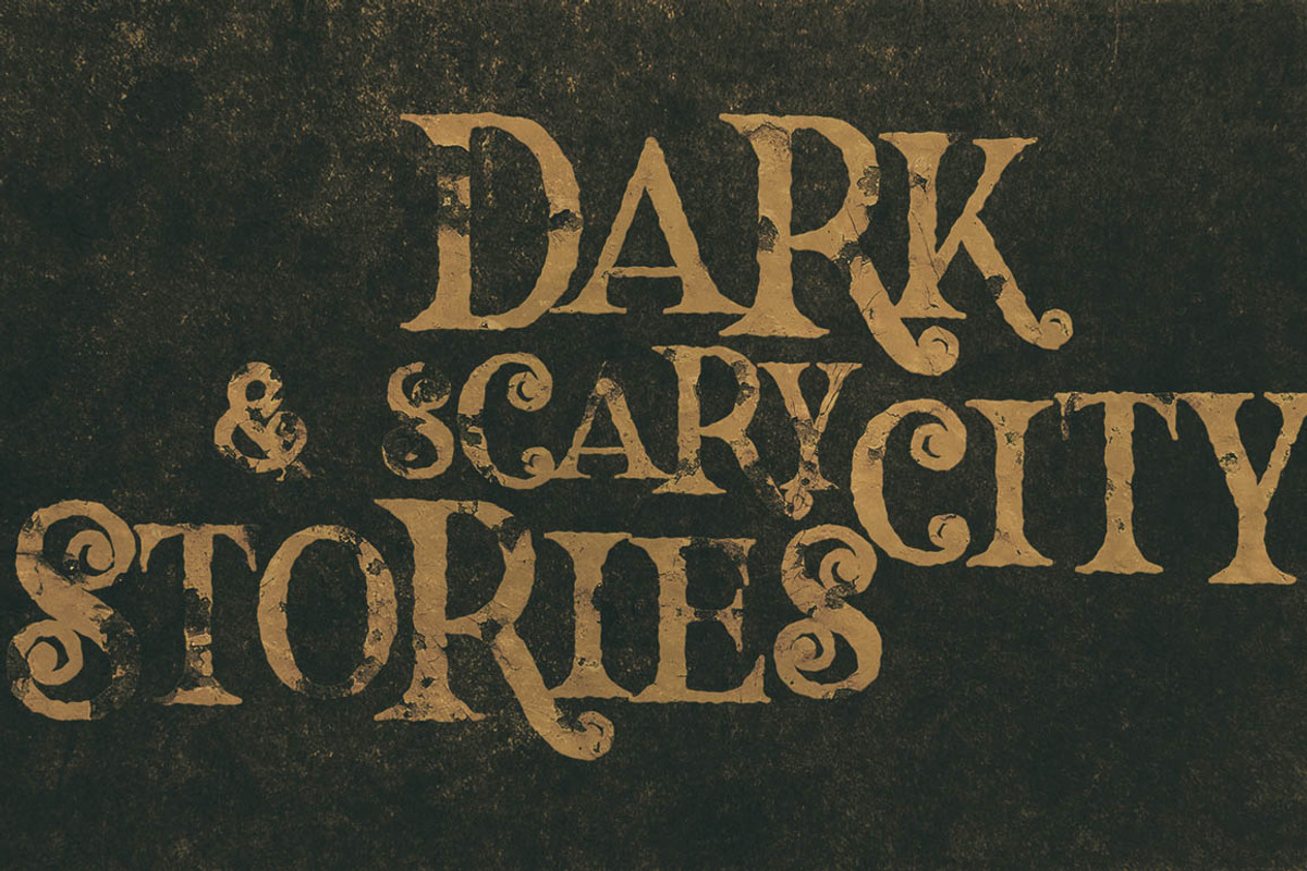 Hallowen Typeface preview 6