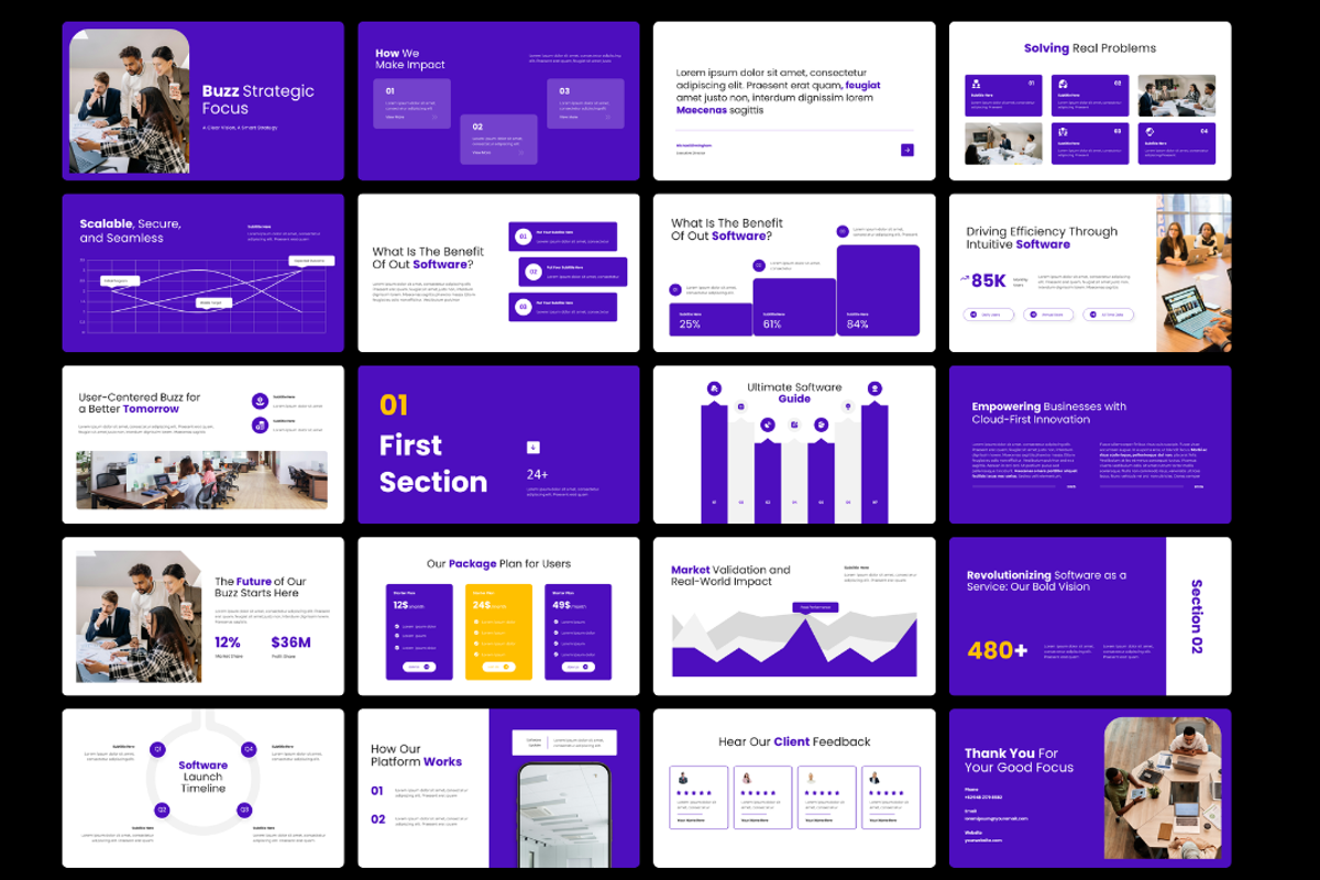 SAAS - Software Presentation, a Presentation Template by Hammad Arif (Photo 2 of 2)