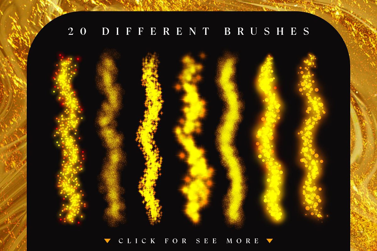 Procreate Glitter Brushes, a Brush Add-On by Nurmiftah (Photo 2 of 10)
